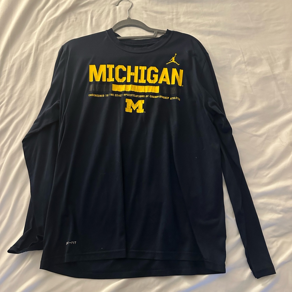 Nike x Jordan x Michigan long sleeve